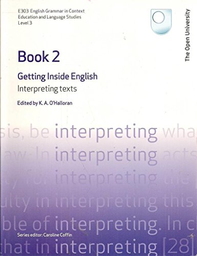 Beispielbild fr E303 Getting Inside English (Interpreting texts) zum Verkauf von WorldofBooks
