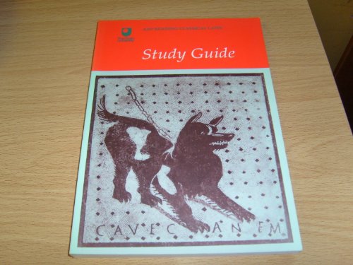 Stock image for THE OPEN UNIVERSITY A297. READING CLASSICAL LATIN STUDY GUIDE. for sale by WorldofBooks