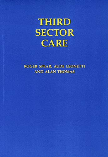 Imagen de archivo de Third Sector Care a la venta por Byre Books