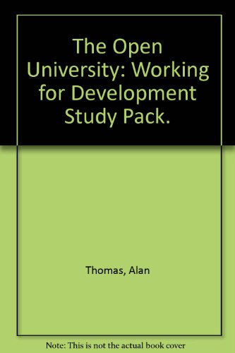 Beispielbild fr The Open University: Working for Development Study Pack. zum Verkauf von Plurabelle Books Ltd