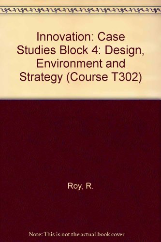 Innovation (Technology) (Course T302) (9780749290375) by Robin Roy