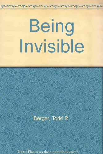 Stock image for Being Invisible for sale by HPB-Ruby