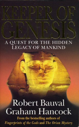 Beispielbild fr Keeper Of Genesis: A Quest for the Hidden Legacy of Mankind zum Verkauf von AwesomeBooks