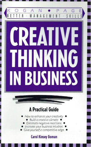 Imagen de archivo de Creative Thinking in Business (Better Management Skills S.) a la venta por WorldofBooks