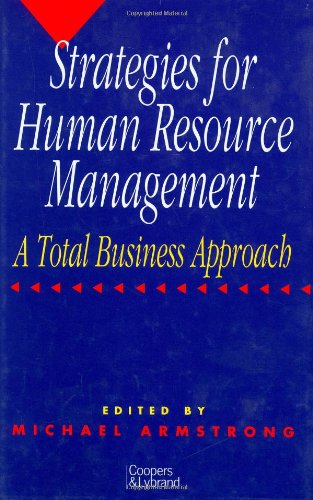 Imagen de archivo de Strategies for Human Resource Management: A Total Business Approach a la venta por WorldofBooks