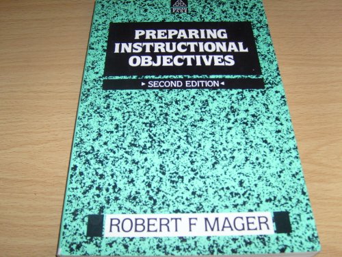 9780749405946: Preparing Instructional Objectives