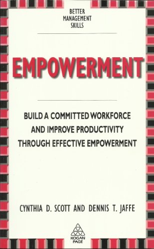 Imagen de archivo de Empowerment: Building a Committed Workforce (Better Management Skills S.) a la venta por AwesomeBooks