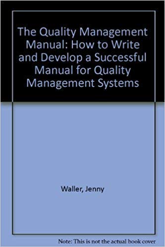9780749409036: Quality Management Manual