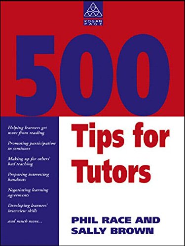 Beispielbild fr 500 Tips for Tutors zum Verkauf von Better World Books