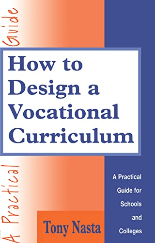 Imagen de archivo de How to Design the Vocational Curriculum a la venta por MusicMagpie