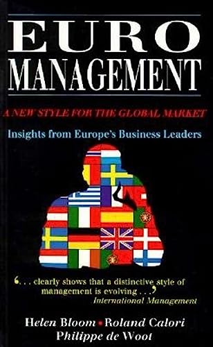 Beispielbild fr Euromanagement: A New Style for the Global Marketplace zum Verkauf von AwesomeBooks