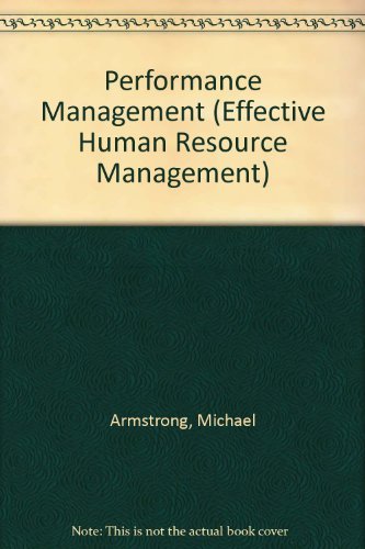 Performance Management By Armstrong Abebooks