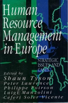 Beispielbild fr Human Resource Management in Europe: Strategic Issues and Cases zum Verkauf von Phatpocket Limited