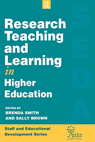 Imagen de archivo de Research Teaching and Learning in Higher Education (SEDA Series) a la venta por WorldofBooks