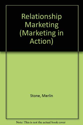 Beispielbild fr Relationship Marketing (Marketing in Action) zum Verkauf von Wonder Book