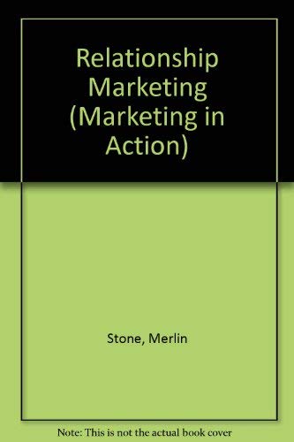 Stock image for Relationship Marketing (Marketing in Action) for sale by Wonder Book