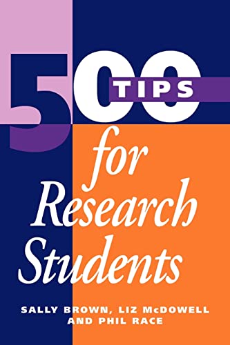9780749417673: 500 Tips for Research Students