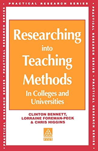 Beispielbild fr Researching into Teaching Methods : In Colleges and Universities zum Verkauf von Blackwell's