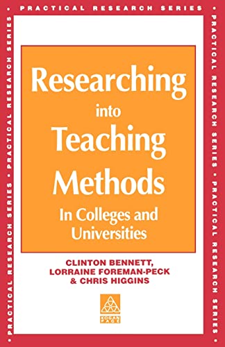 Stock image for Researching into Teaching Methods: In Colleges and Universities for sale by Revaluation Books