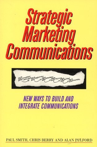 Imagen de archivo de STRATEGIC MARKETING COMMUNICATIONS a la venta por WorldofBooks