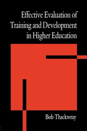 9780749421229: Effective Evaluation of Training and Development in He