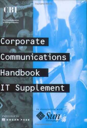 Stock image for CBI Corporate Communications Handbook for sale by AwesomeBooks