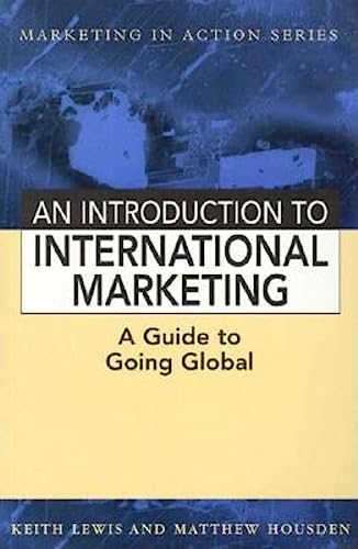 Beispielbild fr Introduction to International Marketing zum Verkauf von Better World Books