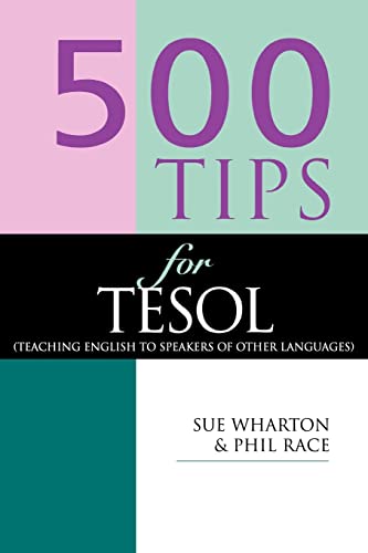 Beispielbild fr 500 Tips for TESOL Teachers zum Verkauf von Better World Books