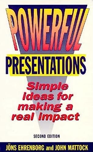 Imagen de archivo de Powerful Presentations : 50 Original Ideas for Making a Real Impact a la venta por Better World Books