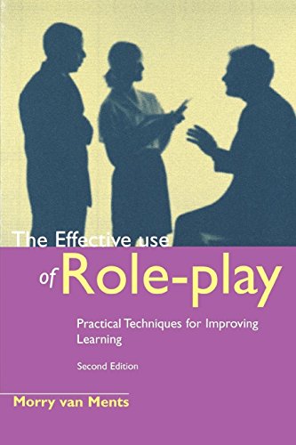 Imagen de archivo de Effective Use of Role Play a la venta por ThriftBooks-Atlanta