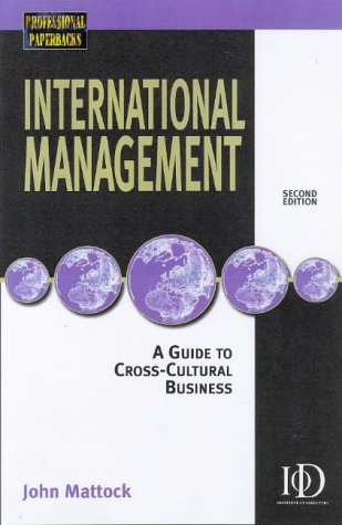 Beispielbild fr International Management (Professional Paperbacks) zum Verkauf von Anybook.com