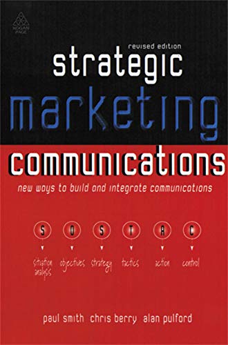 Beispielbild fr Strategic Marketing Communications zum Verkauf von Better World Books Ltd