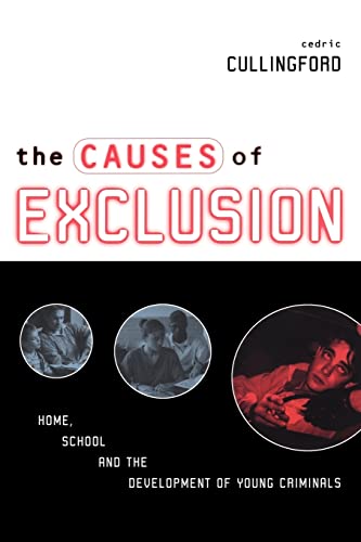 Beispielbild fr The Causes of Exclusion: Home, School and the Development of Young Criminals zum Verkauf von AwesomeBooks