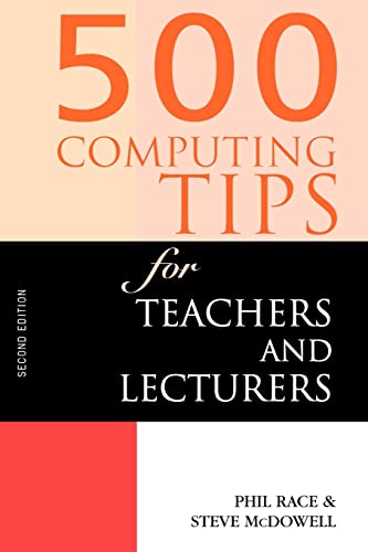 Beispielbild fr 500 Computing Tips for Teachers and Lecturers zum Verkauf von PsychoBabel & Skoob Books