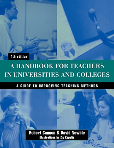 Beispielbild fr Handbook for Teachers in Universities and Colleges : A Guide to Improving Teaching Methods zum Verkauf von Better World Books