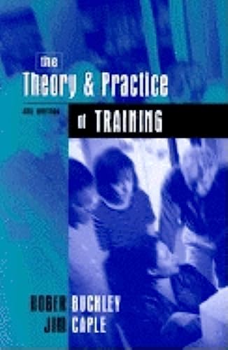 Stock image for Theory and Practice of Training for sale by ThriftBooks-Dallas