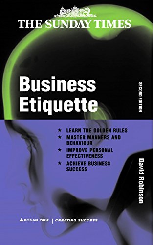 Beispielbild fr Business Etiquette (Creating Success, 74) zum Verkauf von WorldofBooks