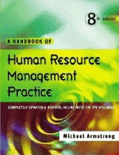 Imagen de archivo de A Handbook of Human Resource Management Practice a la venta por WorldofBooks