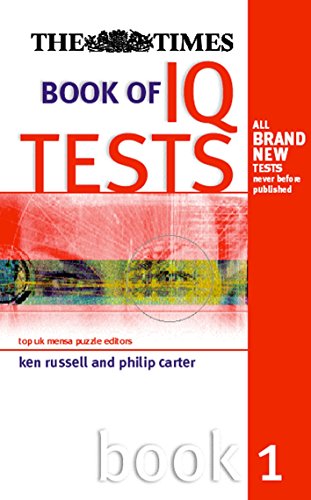 Imagen de archivo de The Times Book of IQ Tests: Book One a la venta por WorldofBooks