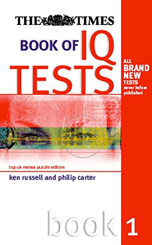 Stock image for The Times Book of IQ Tests: Book One for sale by WorldofBooks