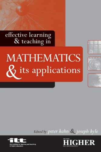 Imagen de archivo de Effective Learning and Teaching in Mathematics and Its Applications (Effective Learning and Teaching in Higher Education) a la venta por AwesomeBooks