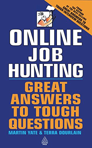 Stock image for Online Job Hunting : Great Answers to Tough Questions for sale by Better World Books Ltd