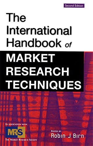 Imagen de archivo de International Handbook of Market Research Techniques a la venta por WorldofBooks