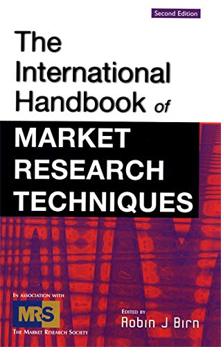 Stock image for International Handbook of Market Research Techniques for sale by WorldofBooks