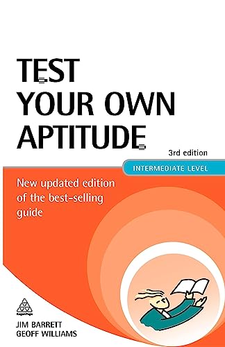 Beispielbild fr Test Your Own Aptitude (Testing Series) zum Verkauf von medimops