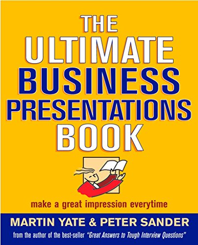 Imagen de archivo de Ultimate Business Presentations Book a la venta por Goldstone Books