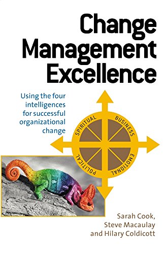 Beispielbild fr Change Management Excellence : Using the Four Intelligences for Sucessful Organizational Change zum Verkauf von Better World Books