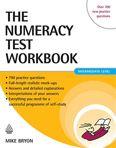 Beispielbild fr Testing Series: The Numeracy Test Workbook zum Verkauf von WorldofBooks