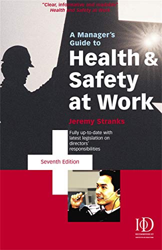 Beispielbild fr Managers Guide to Health and Safety at Work zum Verkauf von WorldofBooks