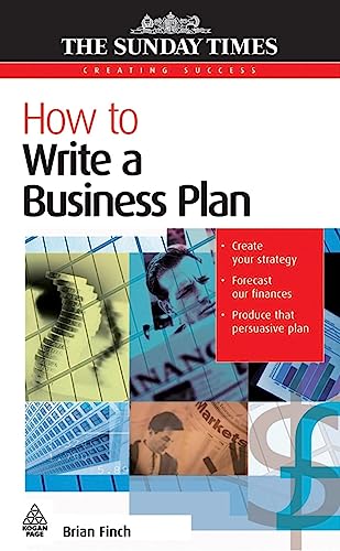 Beispielbild fr How to Write a Business Plan zum Verkauf von Better World Books